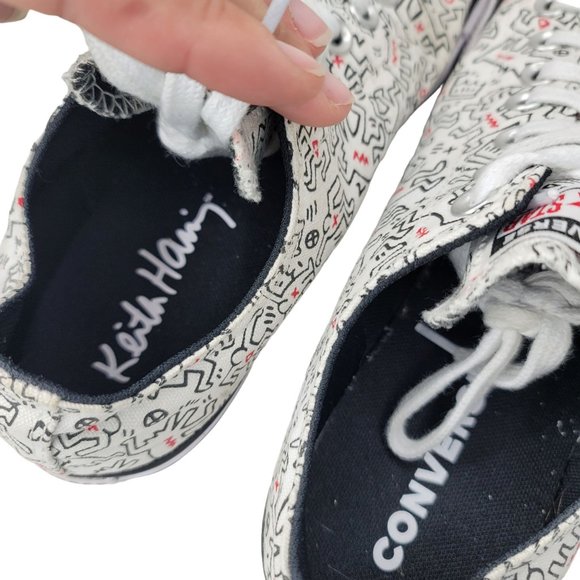 Converse Keith Haring collaboration converse all star low top sneaker size 9 men - Picture 3 of 11